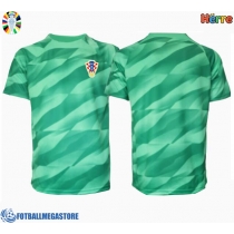 Fotballdrakt Herre Kroatia Keeper Bortedrakt EM 2024 Kortermet